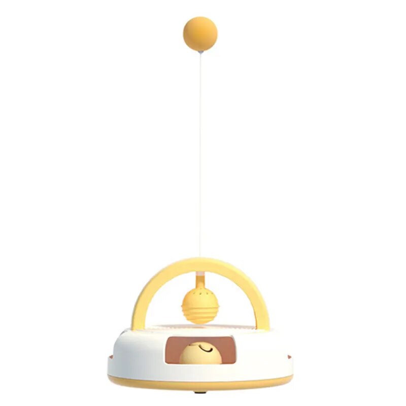 Tennis Cat Toy with Catnip Ball for Self-stimulation