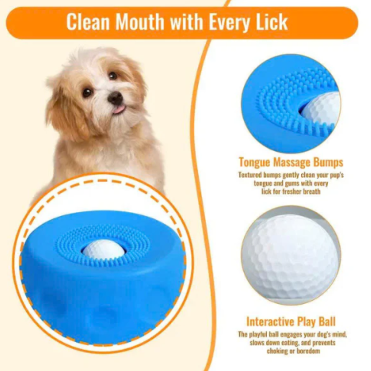 3-in-1 Calming Dog Bowl