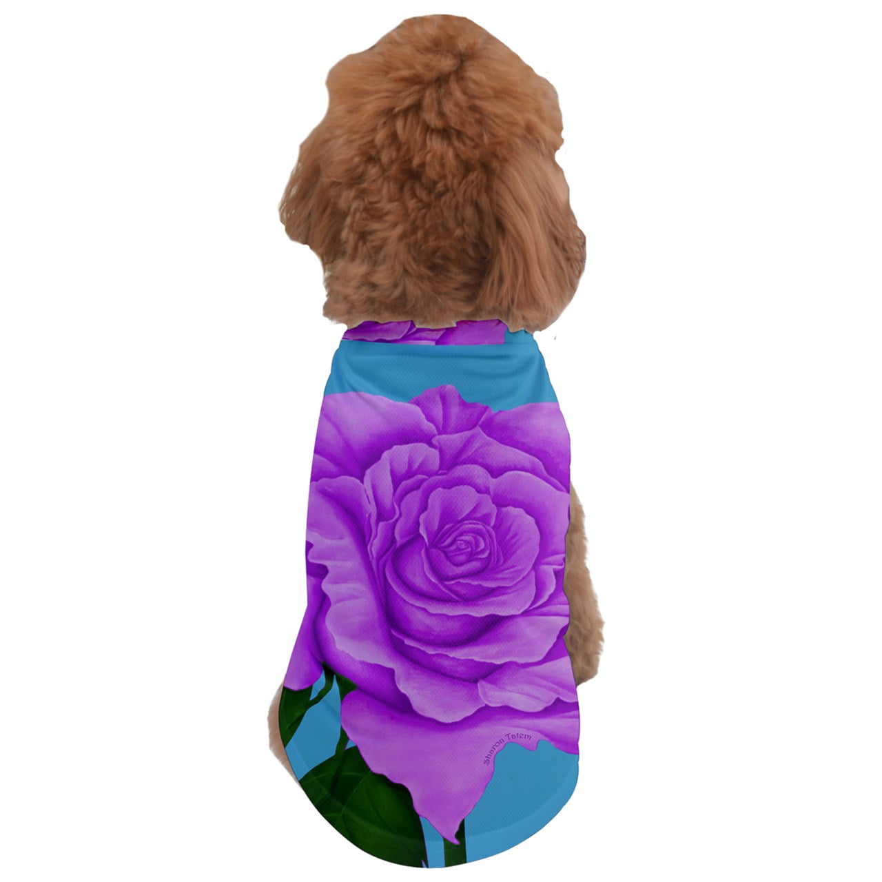 PurpleRoseSign Dog T-Shirt