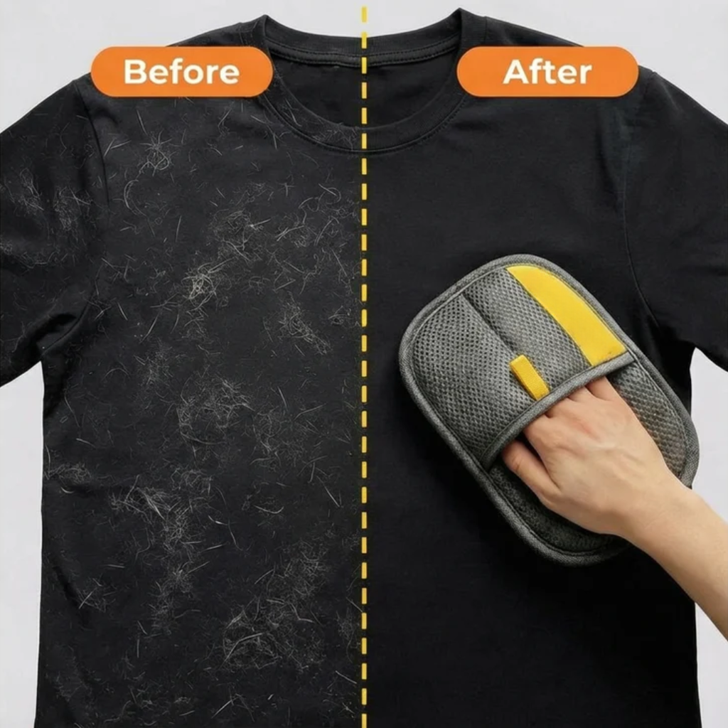 Electrostatic Grooming Gloves for Pets