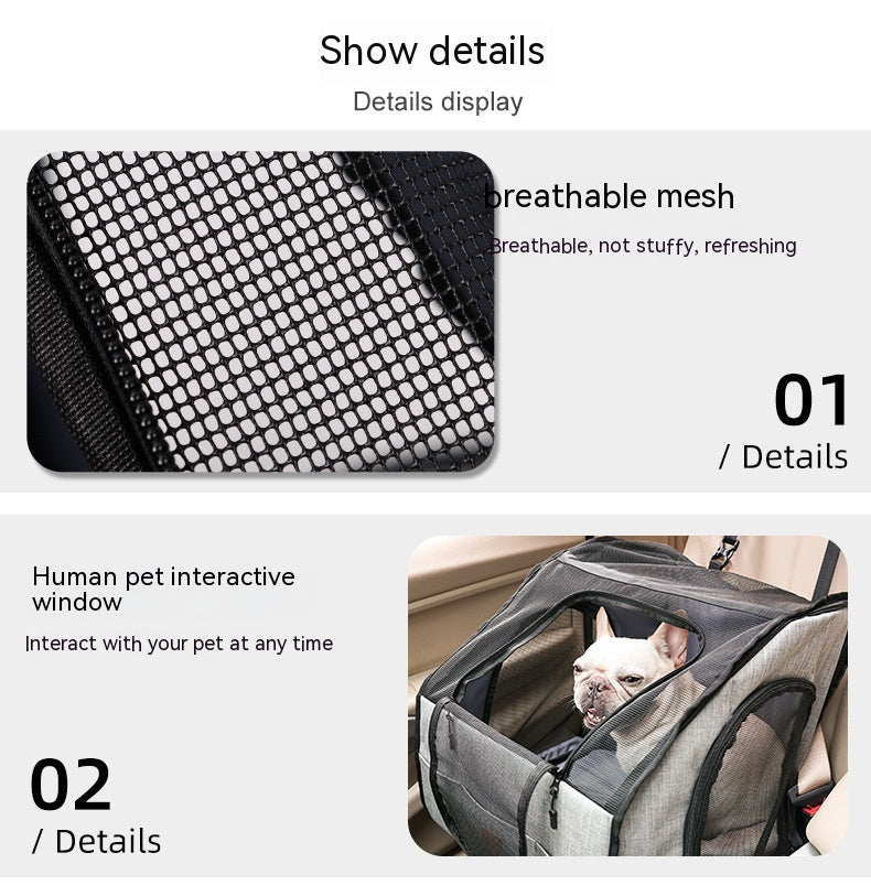 Pet Car Supplies Dog Cage Nest Go Out Portable