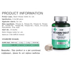 200 tablets of multi-vitamin supplement for pet cats