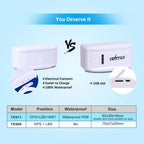 Mini Pet GPS Tracker  Waterproof 400hours Standby Free App