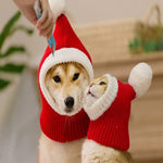 Cute Knitting Headgear Christmas Costume For Small Medium Dogs