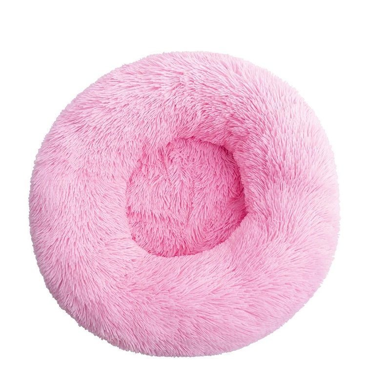 Pet Comfortable Donut Cuddler Round Kennel Soft Washable Bed