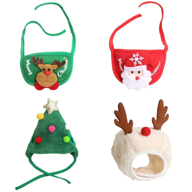 Christmas Puppy Dog Cat Costume