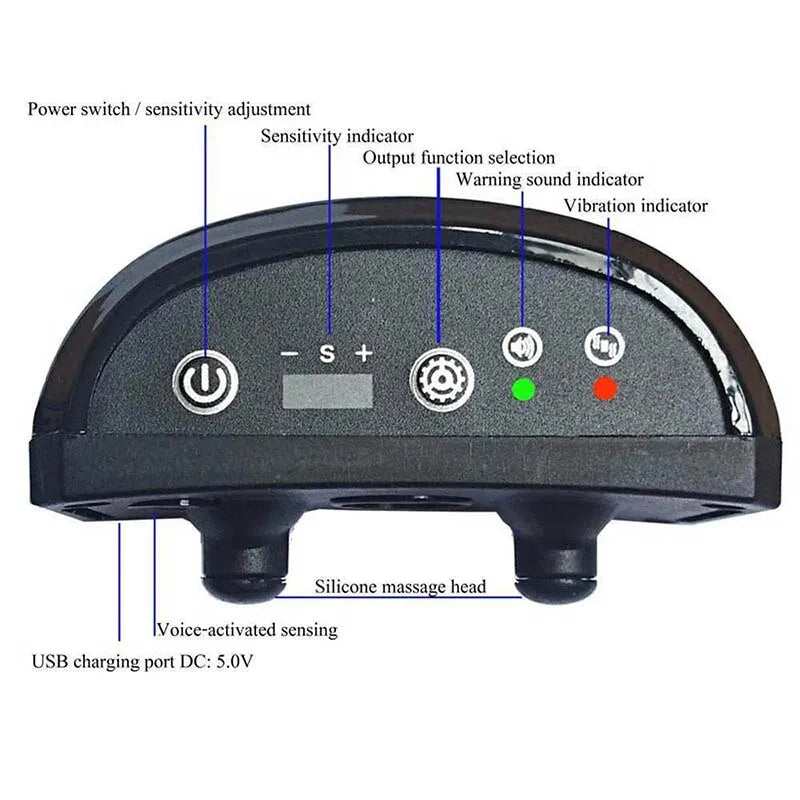 Ultrasonic Dogs Stop Barking Vibration