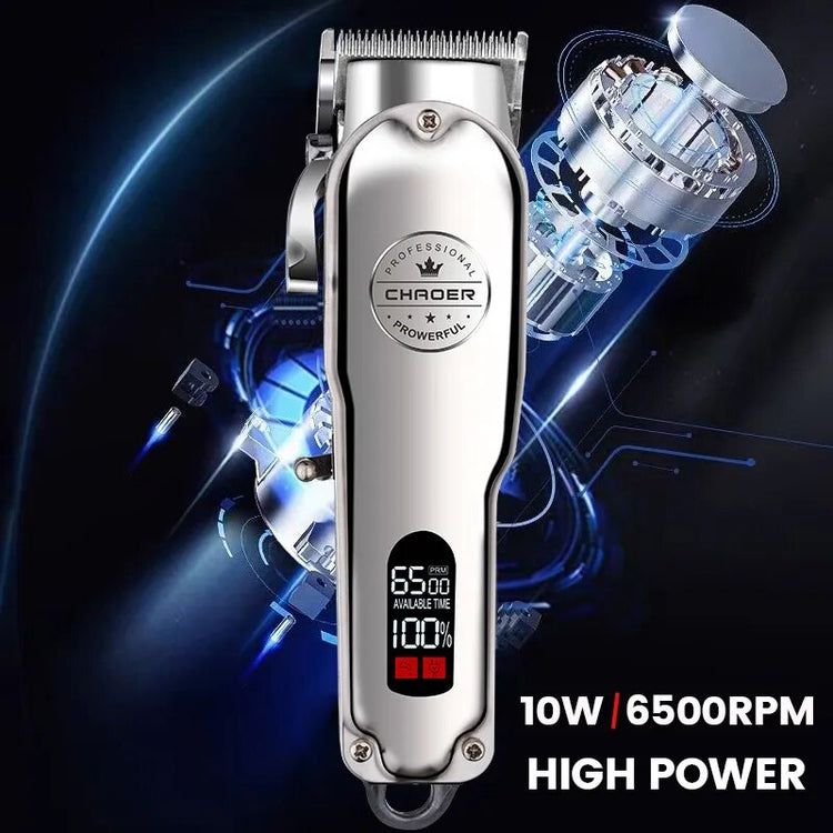 Professional Dog Hair Clipper All Metal Rechargeable