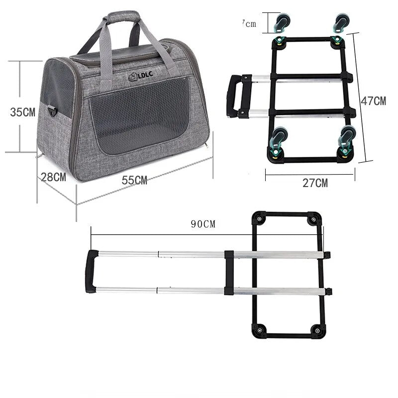 Outing Portable Breathable Puppy Carrier