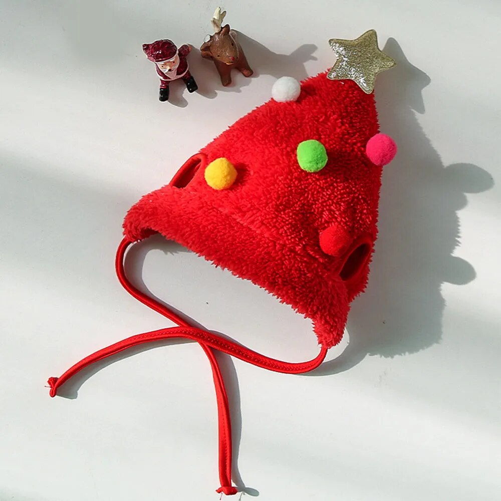 Christmas Puppy Dog Cat Costume