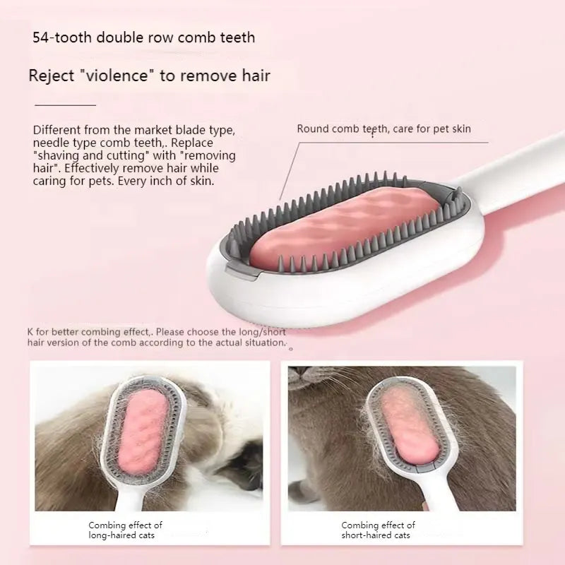 Pet Bath Shedding Cleaning Hair Brush