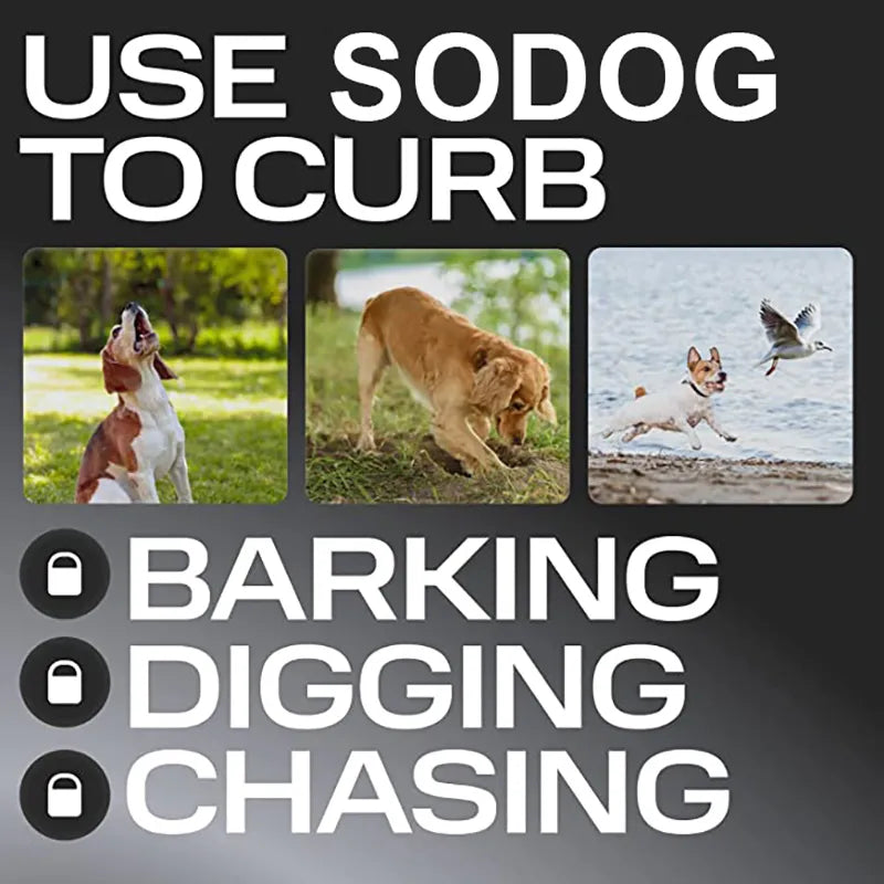 Ultrasonic Pet Dog Anti Barking Stop Bark Training Device