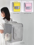 Pet Cat Dog Carrier Bags Transparent
