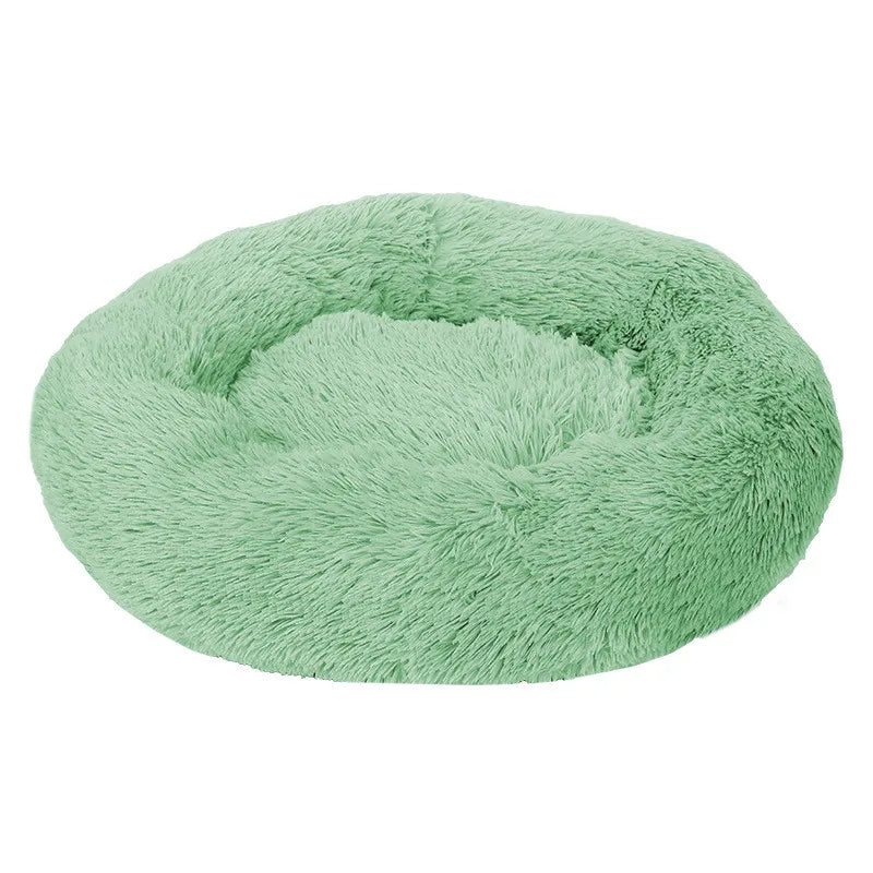 Pet Comfortable Donut Cuddler Round Kennel Soft Washable Bed