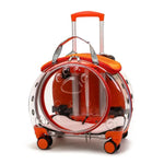 Pet Trolley Travel Bag Cat Carrier