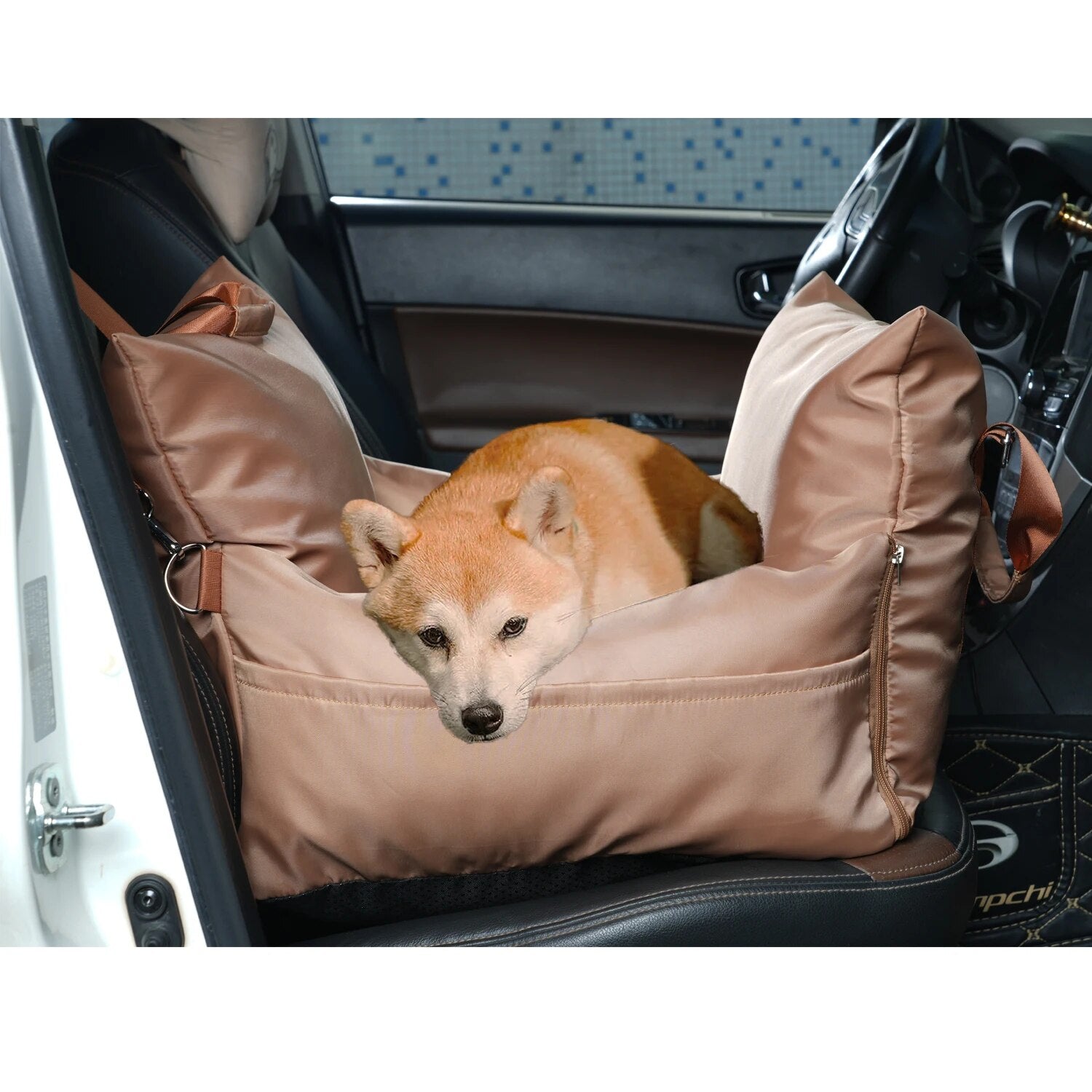 Pet Car Safety Seat Bed Pad Kennel Double-sided