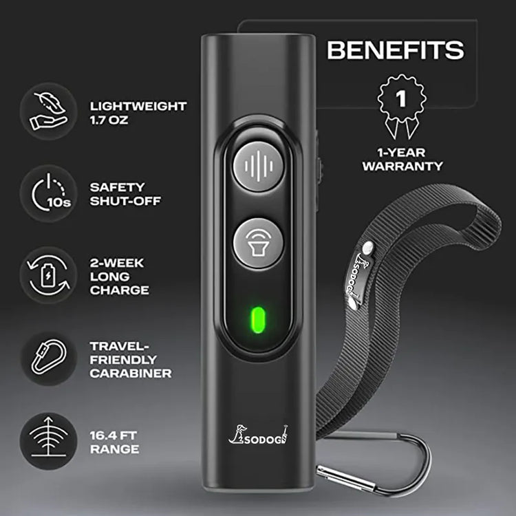 Ultrasonic Pet Dog Anti Barking Stop Bark Training Device