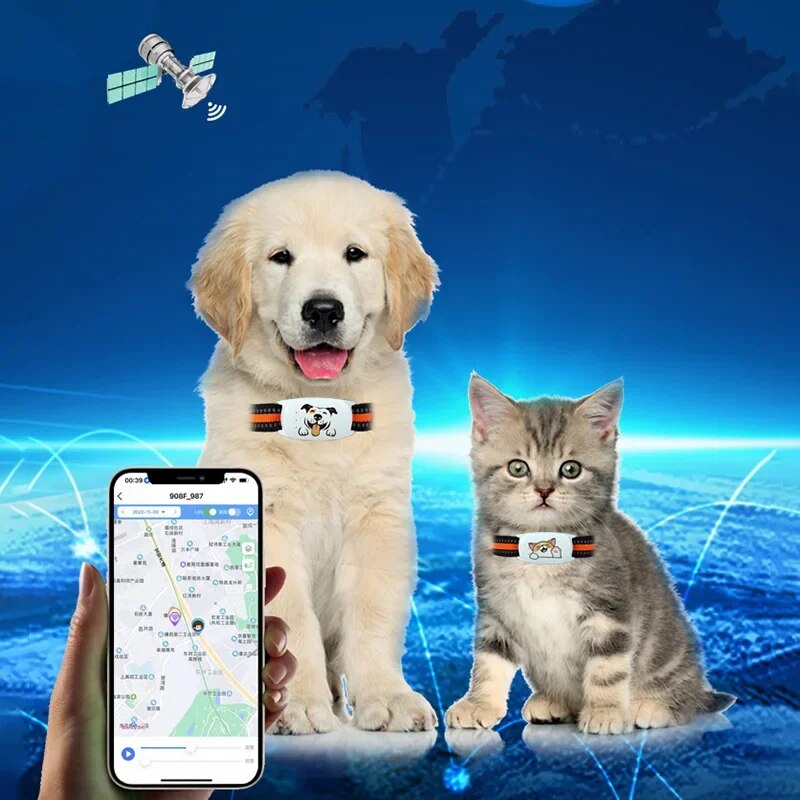 4G GPS Pet Tracker: Waterproof Dog & Cat Locator