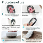 Pet Bath Shedding Cleaning Hair Brush