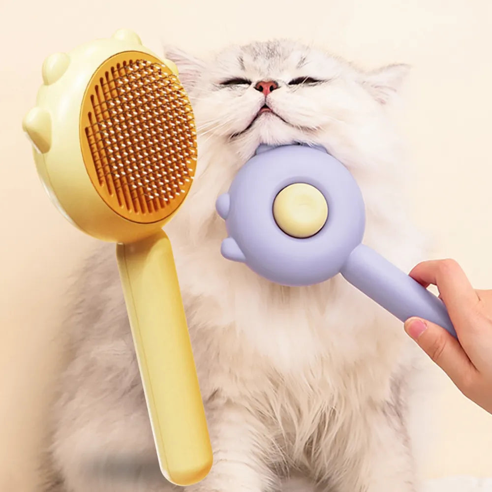 Cat and Dog Universal Needle Brush for Grooming Shedding Scratcher