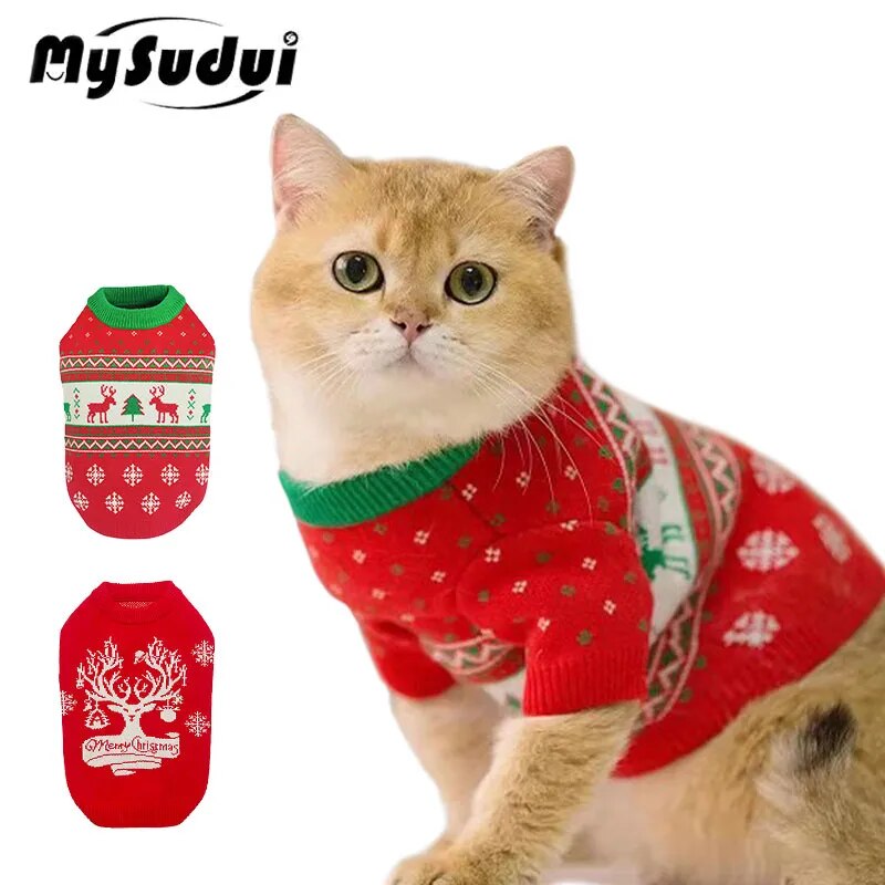 Christmas pet clothes Supplies Gift