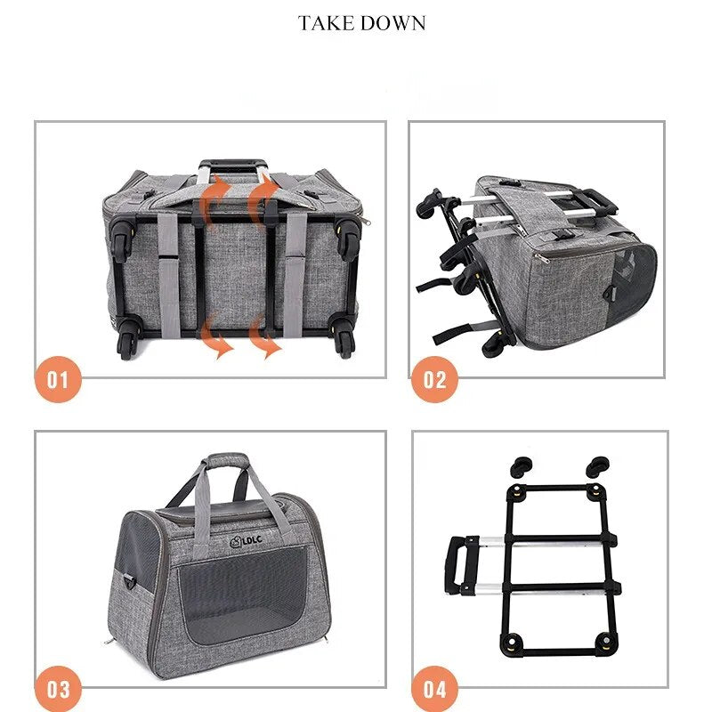 Outing Portable Breathable Puppy Carrier