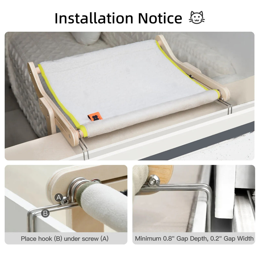 Cat Window Perch  Mat Easy Washable