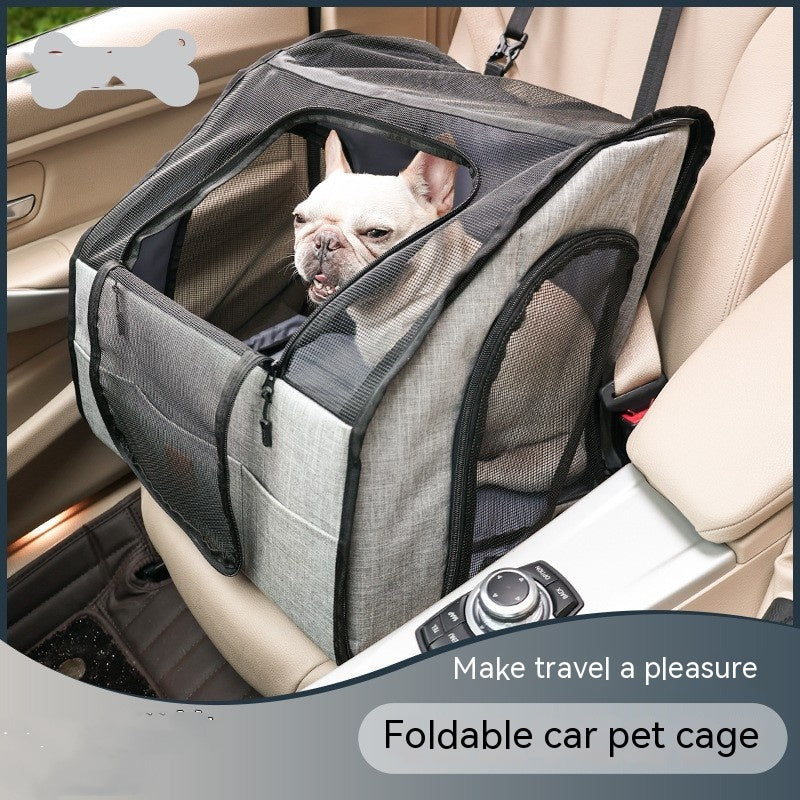 Pet Car Supplies Dog Cage Nest Go Out Portable