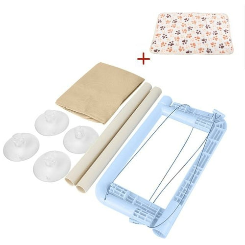 Pet Hanging Beds Cute Cat Hammock Sunny Seat Window Mount Pet